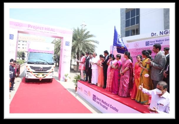 Formal launch event of Project HEAL, February 2021