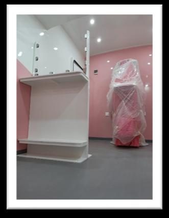 Advanced digital mammogram device installed in the mobile unit
