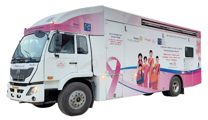 Project HEAL mobile screening vehicle